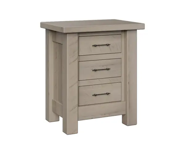 Houston 3 Drawer Nightstand