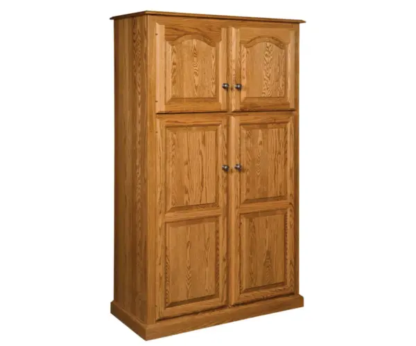 Lux Traditional Pantry With Shelves - 42"W