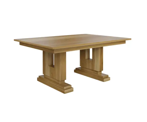 Boca Double Pedestal Table