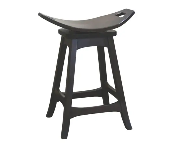 Weston Saddle 24" Swivel Bar Stool