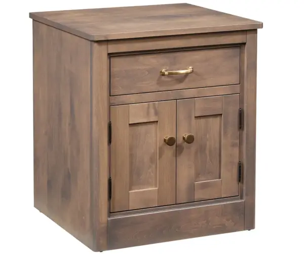 Vermilion Two Door Nightstand
