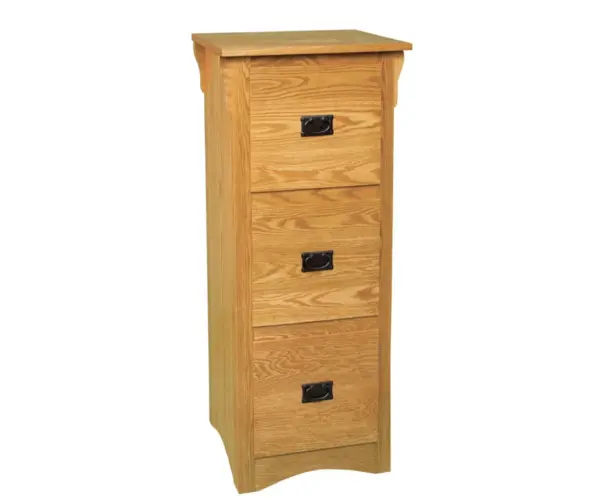 Three Drawer Mission Filing Cabinet