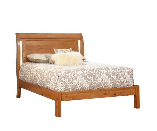Tucson Sleigh Bed with Low Footboard