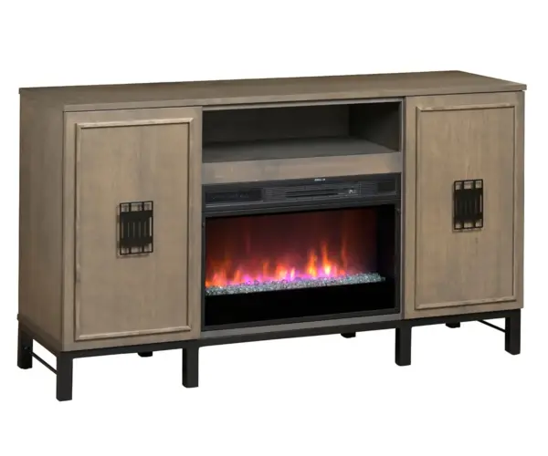 Naples Firebox TV Stand